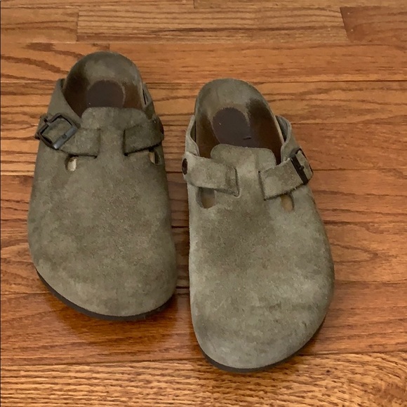 used birkenstock clogs